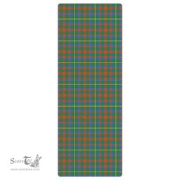 ScotsTee Shop Scottish MacKintosh Hunting Ancient Clan Tartan Rubber Yoga Mat