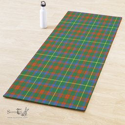 ScotsTee Shop Scottish MacKintosh Hunting Ancient Clan Tartan Rubber Yoga Mat