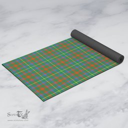 ScotsTee Shop Scottish MacKintosh Hunting Ancient Clan Tartan Rubber Yoga Mat