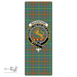 ScotsTee Shop Scottish MacKintosh Hunting Ancient Clan Crest Tartan Rubber Yoga Mat