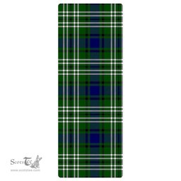 ScotsTee Shop Scottish Spottiswood Clan Tartan Rubber Yoga Mat