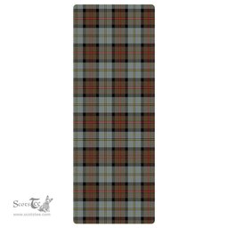 ScotsTee Shop Scottish MacLeod of Harris Weathered Clan Tartan Rubber Yoga Mat