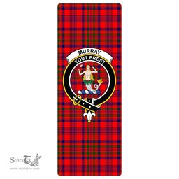 ScotsTee Shop Scottish Murray of Tulloch Modern Clan Crest Tartan Rubber Yoga Mat
