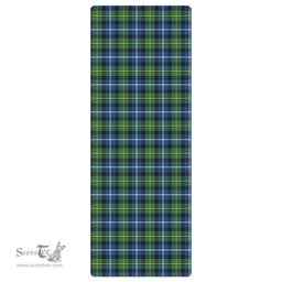 ScotsTee Shop Scottish MacNeil of Barra Ancient Clan Tartan Rubber Yoga Mat