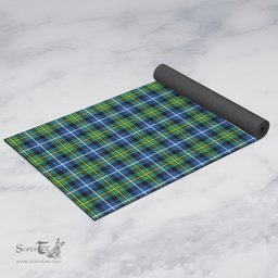 ScotsTee Shop Scottish MacNeil of Barra Ancient Clan Tartan Rubber Yoga Mat