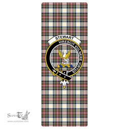 ScotsTee Shop Scottish Stewart Dress Ancient Clan Crest Tartan Rubber Yoga Mat