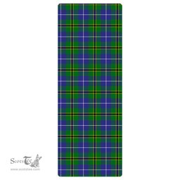 ScotsTee Shop Scottish Turnbull Hunting Clan Tartan Rubber Yoga Mat