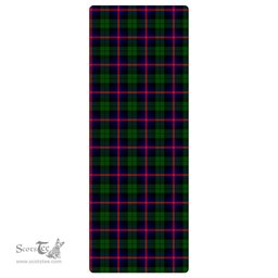 ScotsTee Shop Scottish Urquhart Modern Clan Tartan Rubber Yoga Mat