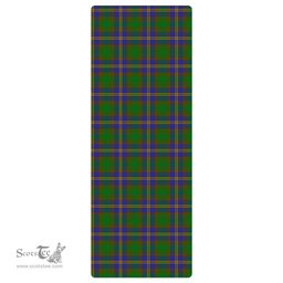 ScotsTee Shop Scottish Strange of Balkaskie Clan Tartan Rubber Yoga Mat