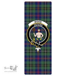 ScotsTee Shop Scottish Wood Modern Clan Crest Tartan Rubber Yoga Mat