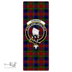 ScotsTee Shop Scottish Tennant Clan Crest Tartan Rubber Yoga Mat