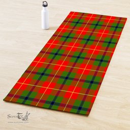 ScotsTee Shop Scottish Turnbull Dress Clan Tartan Rubber Yoga Mat