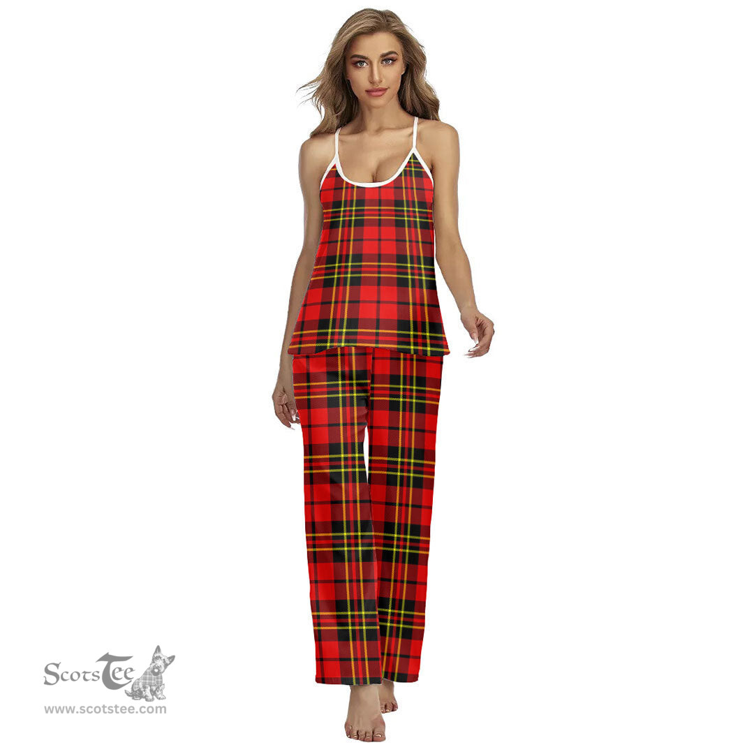 Scottish Brodie Modern Clan Tartan Womens Cami Pajamas Set