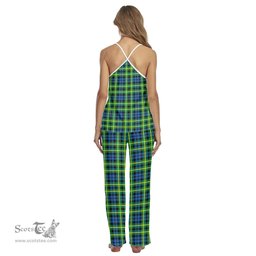 Scottish Campbell of Breadalbane Ancient Clan Tartan Womens Cami Pajamas Set