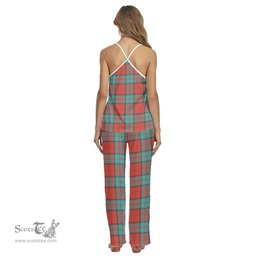 Scottish Dunbar Ancient Clan Tartan Womens Cami Pajamas Set