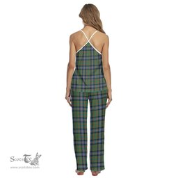 Scottish Cochrane Ancient Clan Tartan Womens Cami Pajamas Set