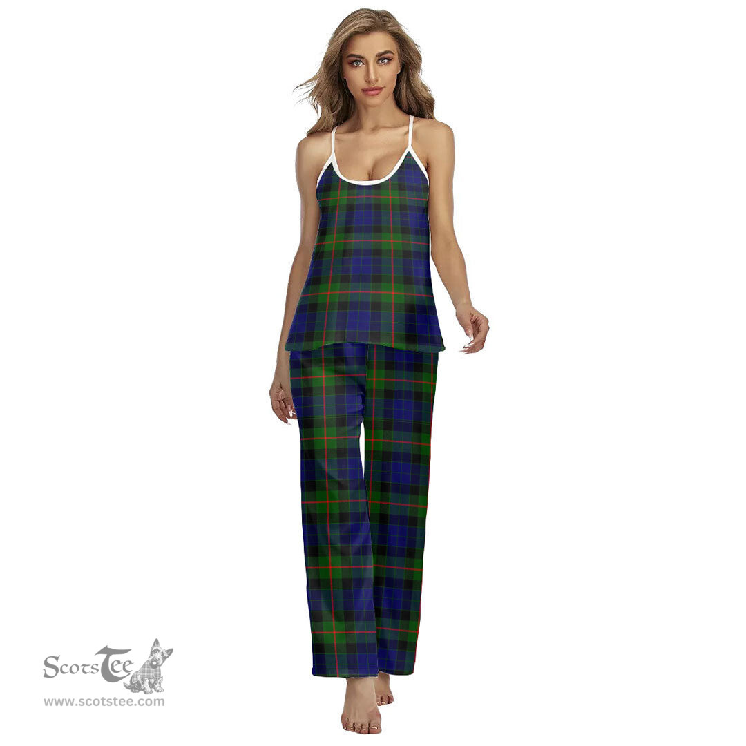 Scottish Gunn Modern Clan Tartan Womens Cami Pajamas Set