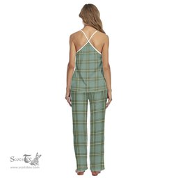 Scottish Kelly Dress Clan Tartan Womens Cami Pajamas Set