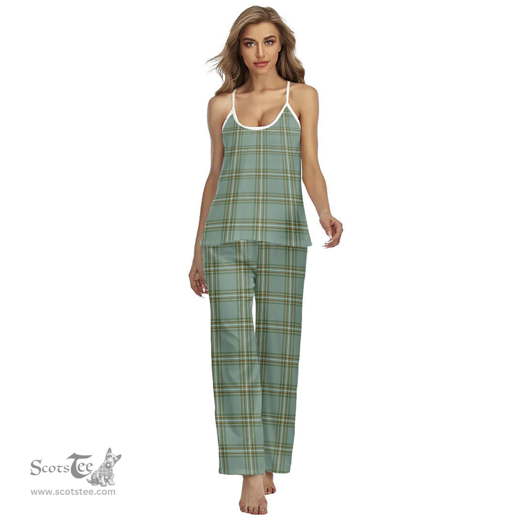 Scottish Kelly Dress Clan Tartan Womens Cami Pajamas Set