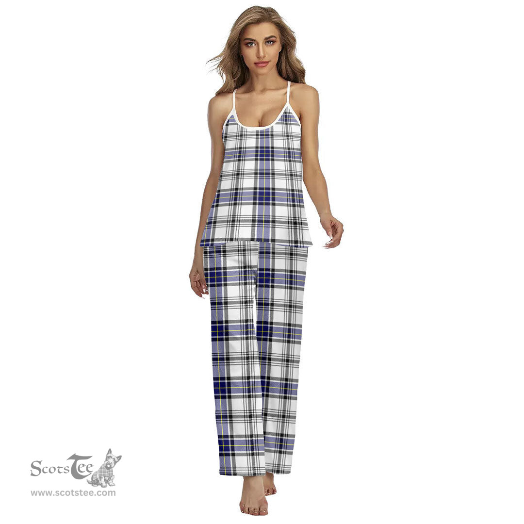 Scottish Hannay Modern Clan Tartan Womens Cami Pajamas Set