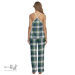 Scottish Gordon Dress Ancient Clan Tartan Womens Cami Pajamas Set