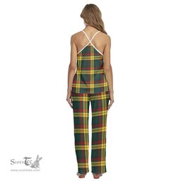 Scottish MacMillan Old Modern Clan Tartan Womens Cami Pajamas Set