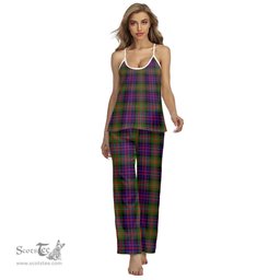 Scottish MacDonnell of Glengarry Modern Clan Tartan Womens Cami Pajamas Set