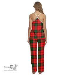Scottish Kerr Modern Clan Tartan Womens Cami Pajamas Set