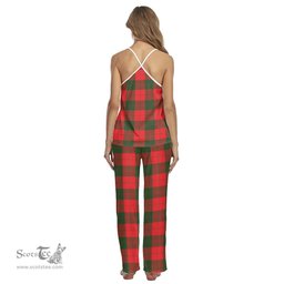 Scottish Erskine Modern Clan Tartan Womens Cami Pajamas Set