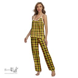 Scottish Jardine Clan Tartan Womens Cami Pajamas Set