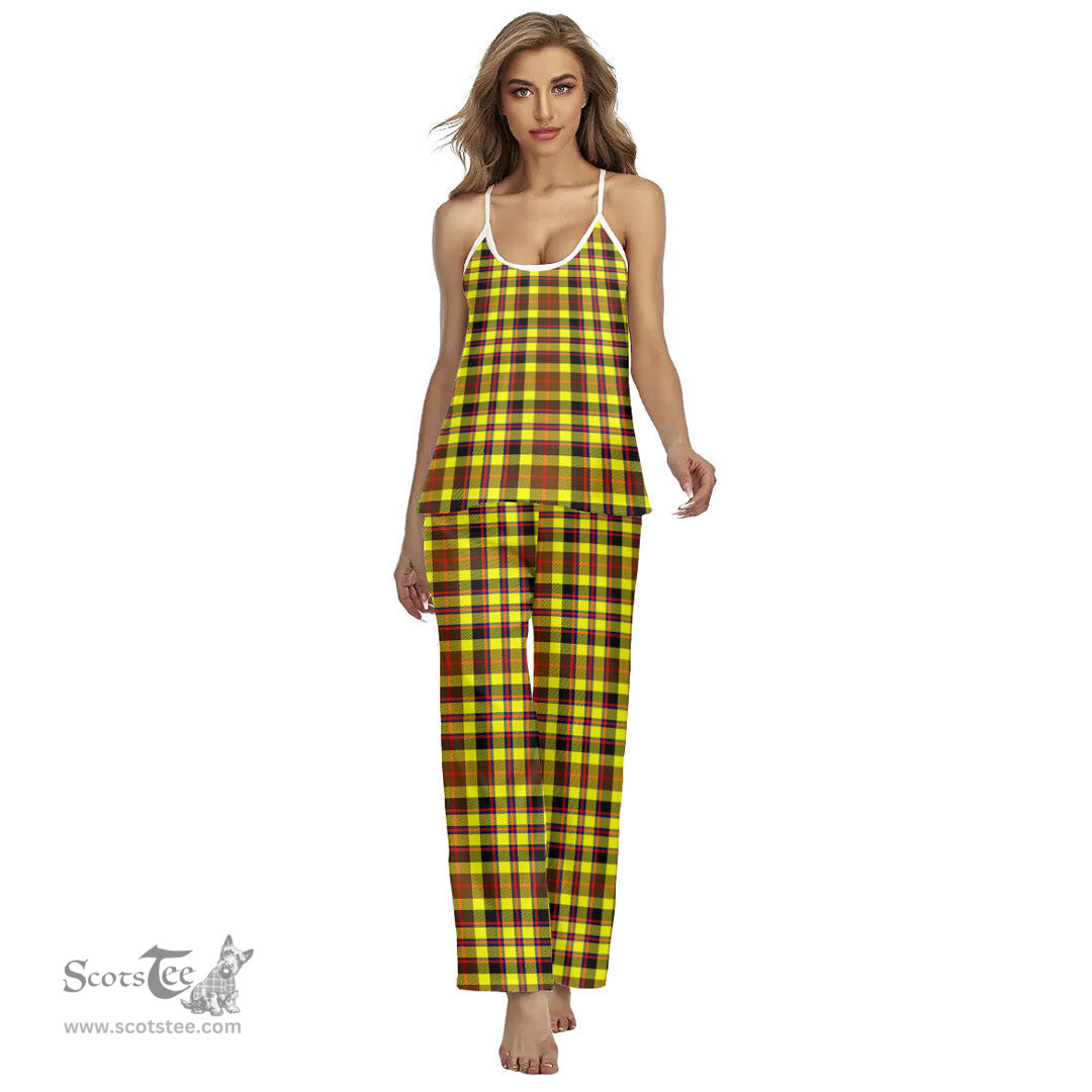 Scottish Jardine Clan Tartan Womens Cami Pajamas Set