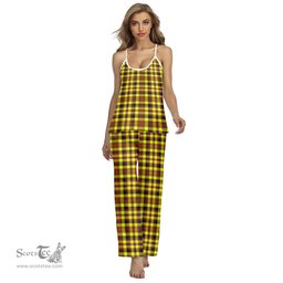 Scottish Jardine Clan Tartan Womens Cami Pajamas Set