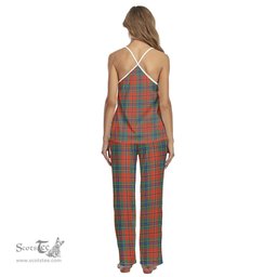 Scottish MacLean of Duart Ancient Clan Tartan Womens Cami Pajamas Set
