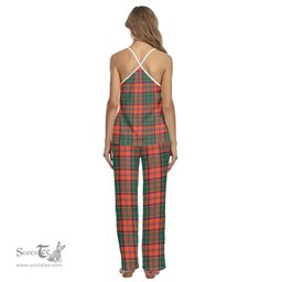 Scottish Stewart of Appin Ancient Clan Tartan Womens Cami Pajamas Set