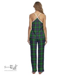 Scottish Stewart Old Modern Clan Tartan Womens Cami Pajamas Set