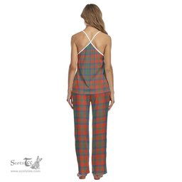 Scottish Matheson Ancient Clan Tartan Womens Cami Pajamas Set