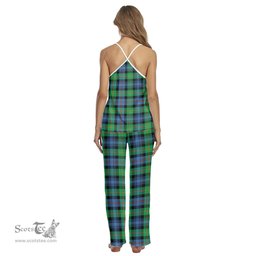 Scottish Murray of Atholl Ancient Clan Tartan Womens Cami Pajamas Set