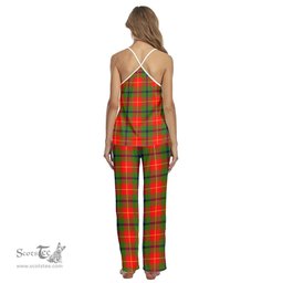 Scottish Turnbull Dress Clan Tartan Womens Cami Pajamas Set