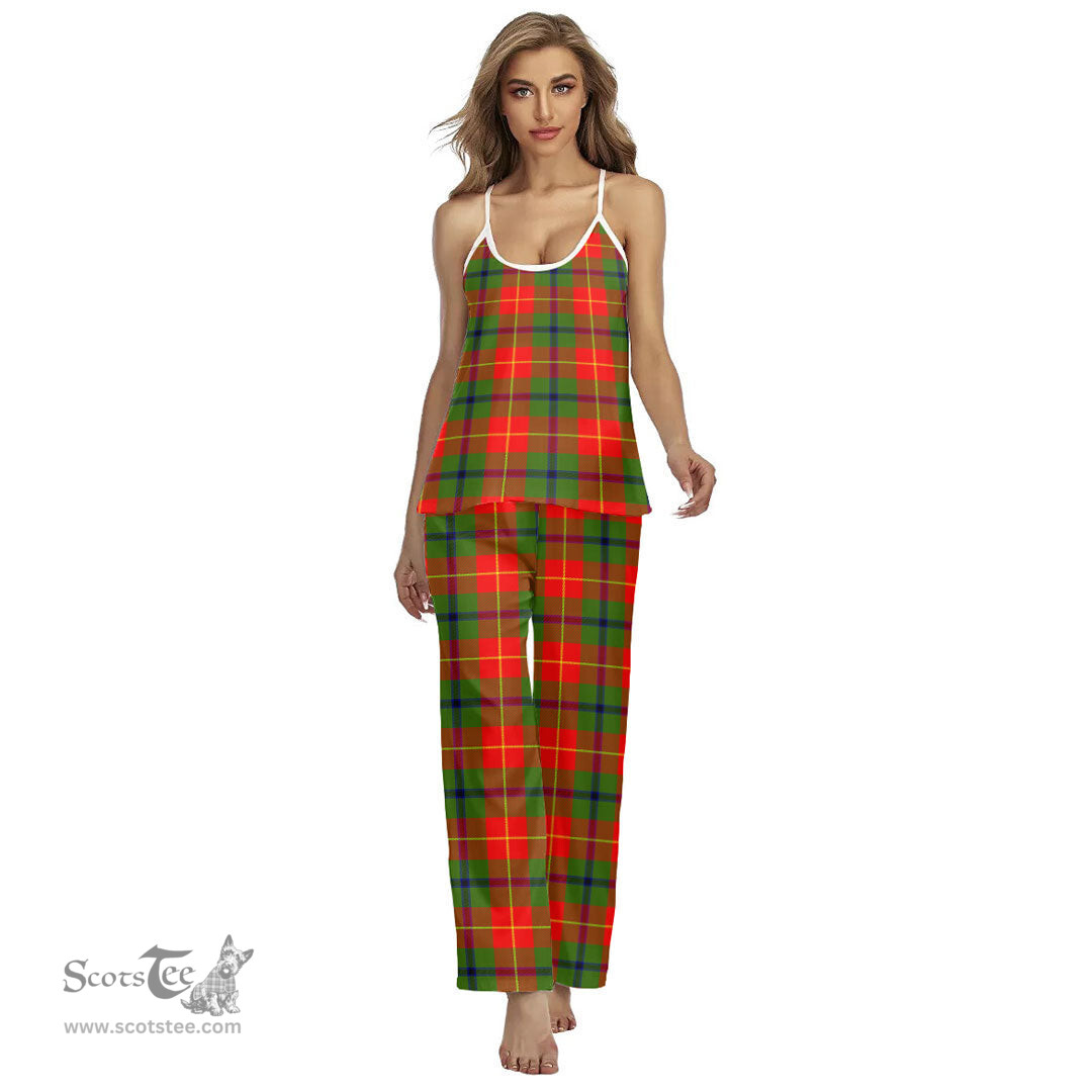 Scottish Turnbull Dress Clan Tartan Womens Cami Pajamas Set