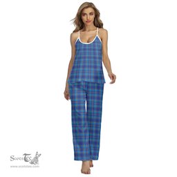 Scottish Mercer Modern Clan Tartan Womens Cami Pajamas Set