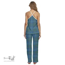 Scottish Matheson Hunting Ancient Clan Tartan Womens Cami Pajamas Set