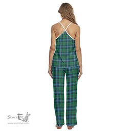 Scottish Urquhart Ancient Clan Tartan Womens Cami Pajamas Set