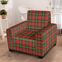 Scottish Boyd Modern Clan Tartan Sofa and Chair Slipcover