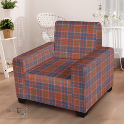 Scottish Cameron of Lochiel Ancient Clan Tartan Sofa and Chair Slipcover