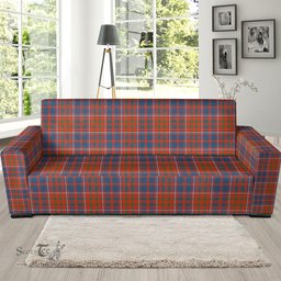 Scottish Cameron of Lochiel Ancient Clan Tartan Sofa and Chair Slipcover