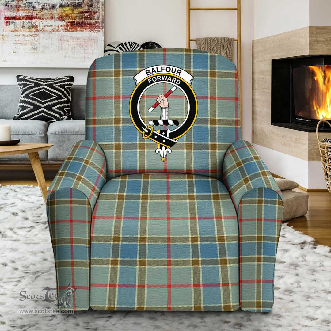 Scottish Baird Modern Clan Tartan Sofa and Chair Slipcover