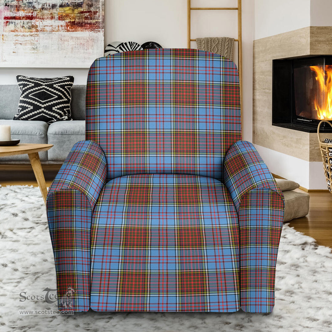 Scottish Anderson Modern Clan Tartan Sofa and Chair Slipcover