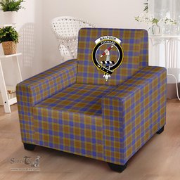 Scottish Balfour Modern Clan Crest Tartan Sofa and Chair Slipcover