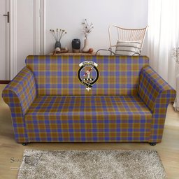 Scottish Balfour Modern Clan Crest Tartan Sofa and Chair Slipcover