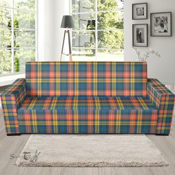Scottish Buchanan Ancient Clan Tartan Sofa and Chair Slipcover